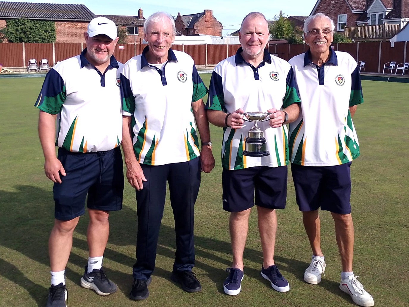 Men's-pairs Albert Twells & Kim Bryan runner up Alan Stephenson & Richard Wilby